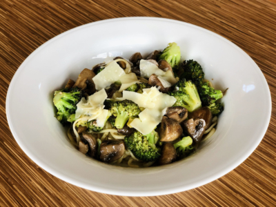 Rustic Mushroom Broccoli Pasta